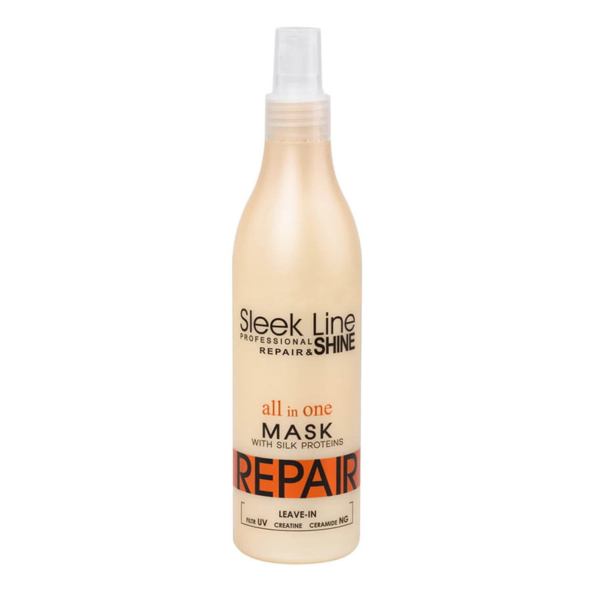 On Line Sleek line repair all in one mask odżywiająca maska do włosów w spray'u bez spłukiwania 300ml