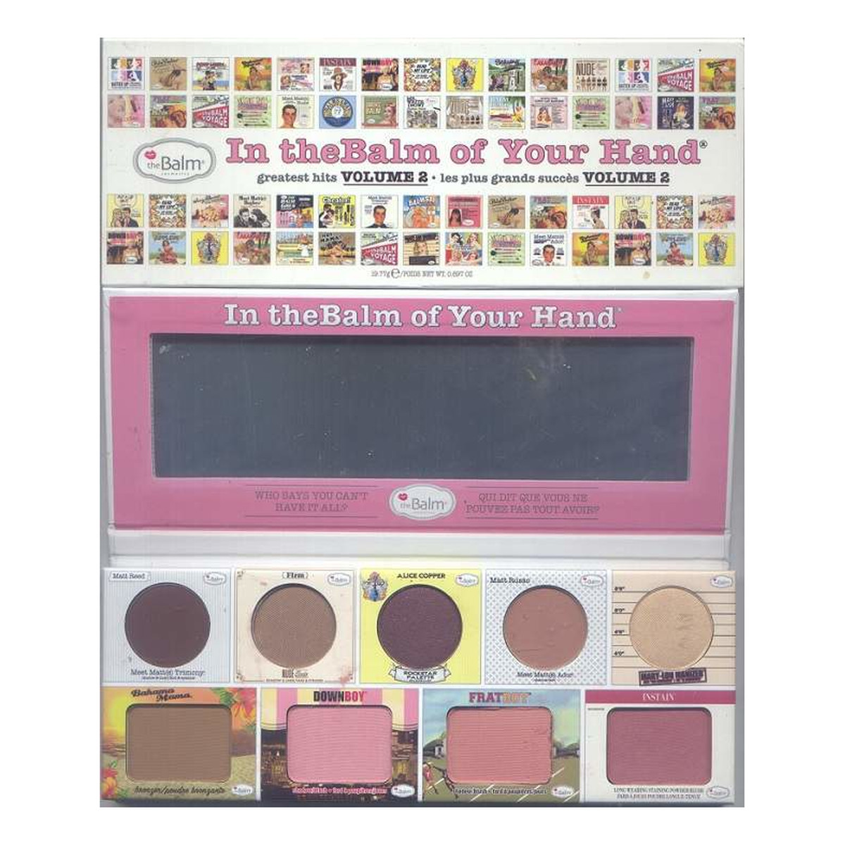 the Balm In The Balm Of Your Hand paleta do makijażu 19g