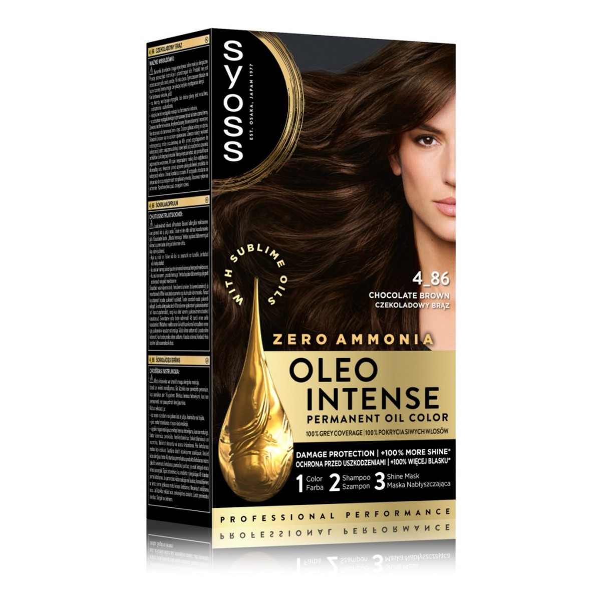 Syoss Oleo Intense Professional Performance Farba Do Włosów 115ml