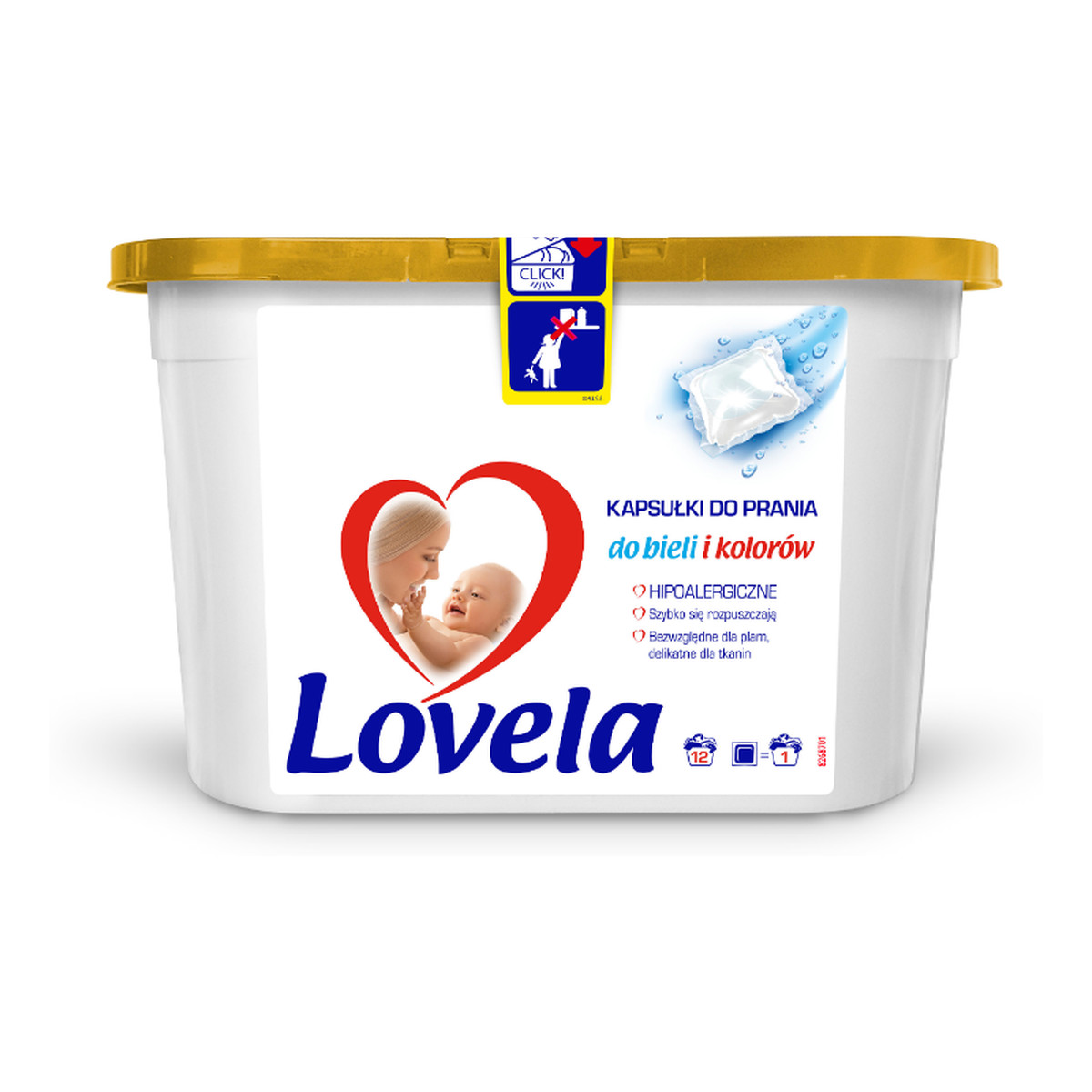 Lovela Kapsułki Do Prania Do Bieli i Koloru