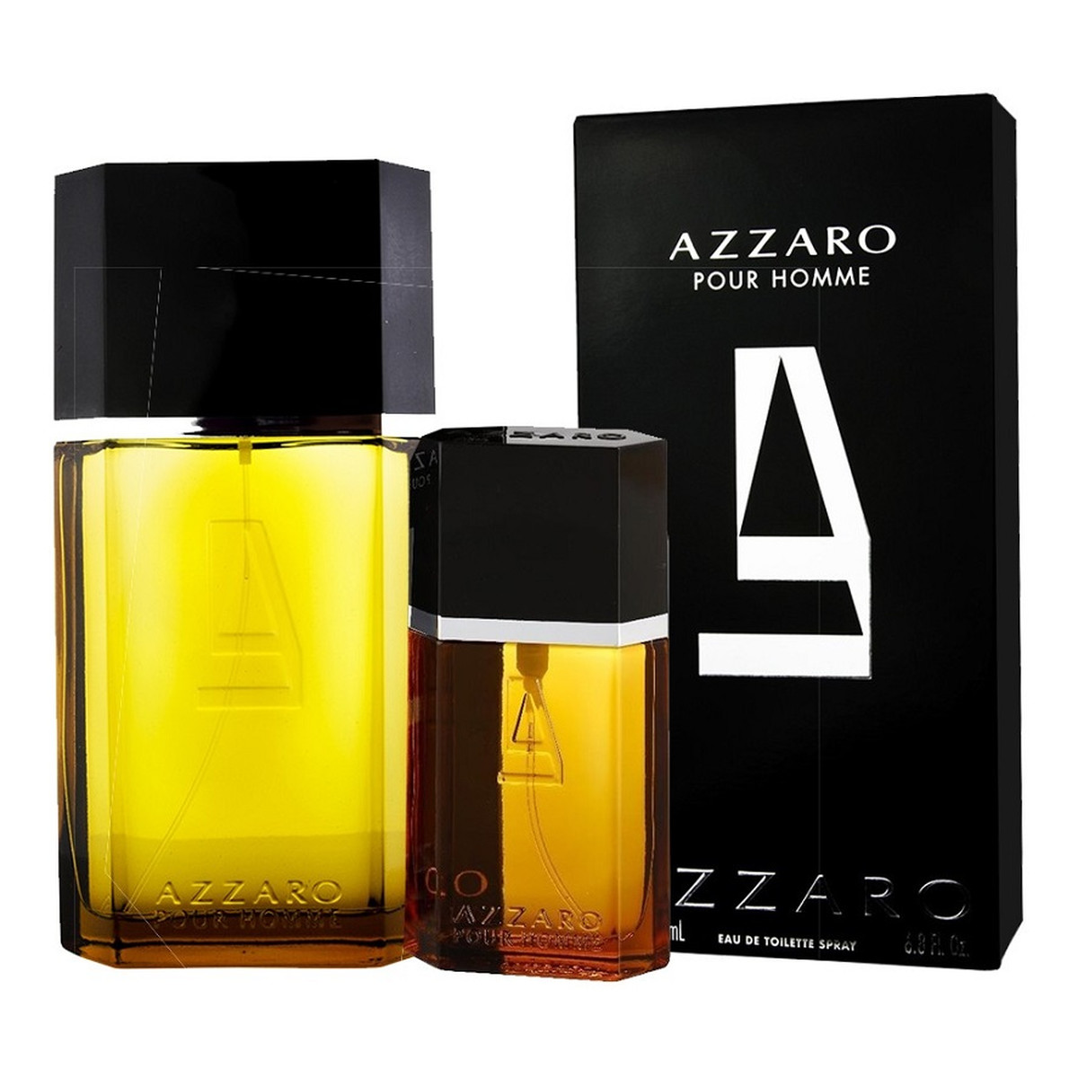 Azzaro Pour Homme Zestaw woda toaletowa spray 200ml + woda toaletowa spray 30ml