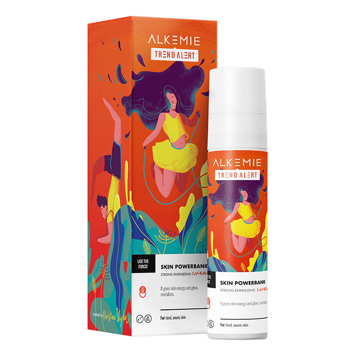 Alkemie Use The Force Skin Powerbank Krem silnie energetyzujący 50ml