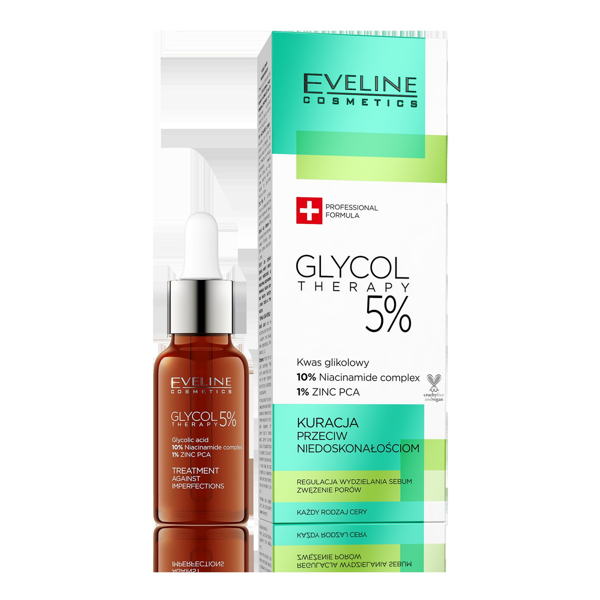 Eveline Glycol Therapy 5% Kuracja przeciw niedoskonałościom 18ml
