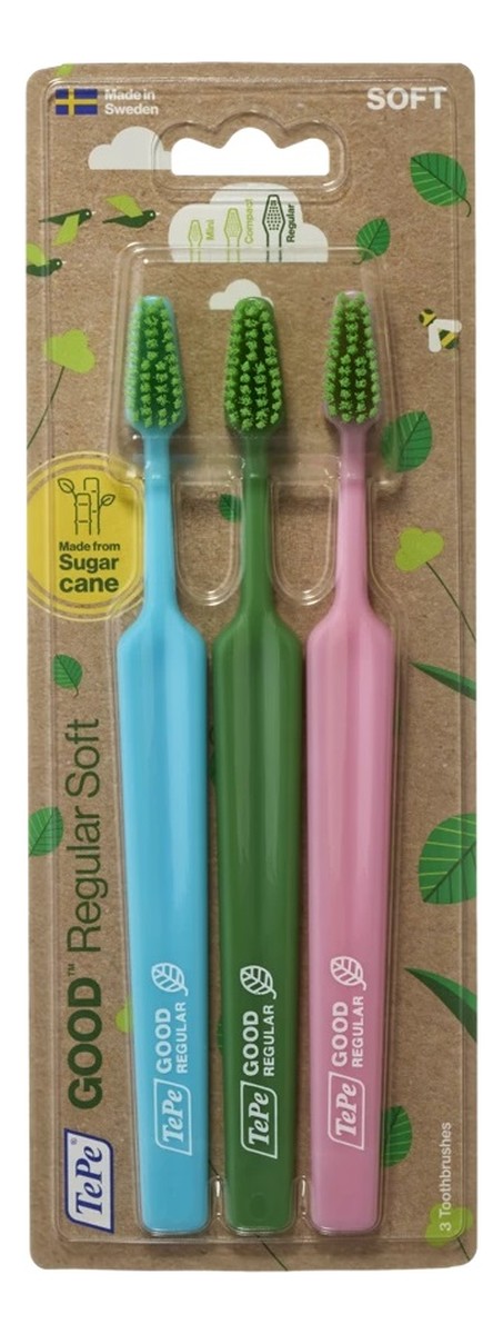 Zestaw szczoteczek do zębów soft 3szt