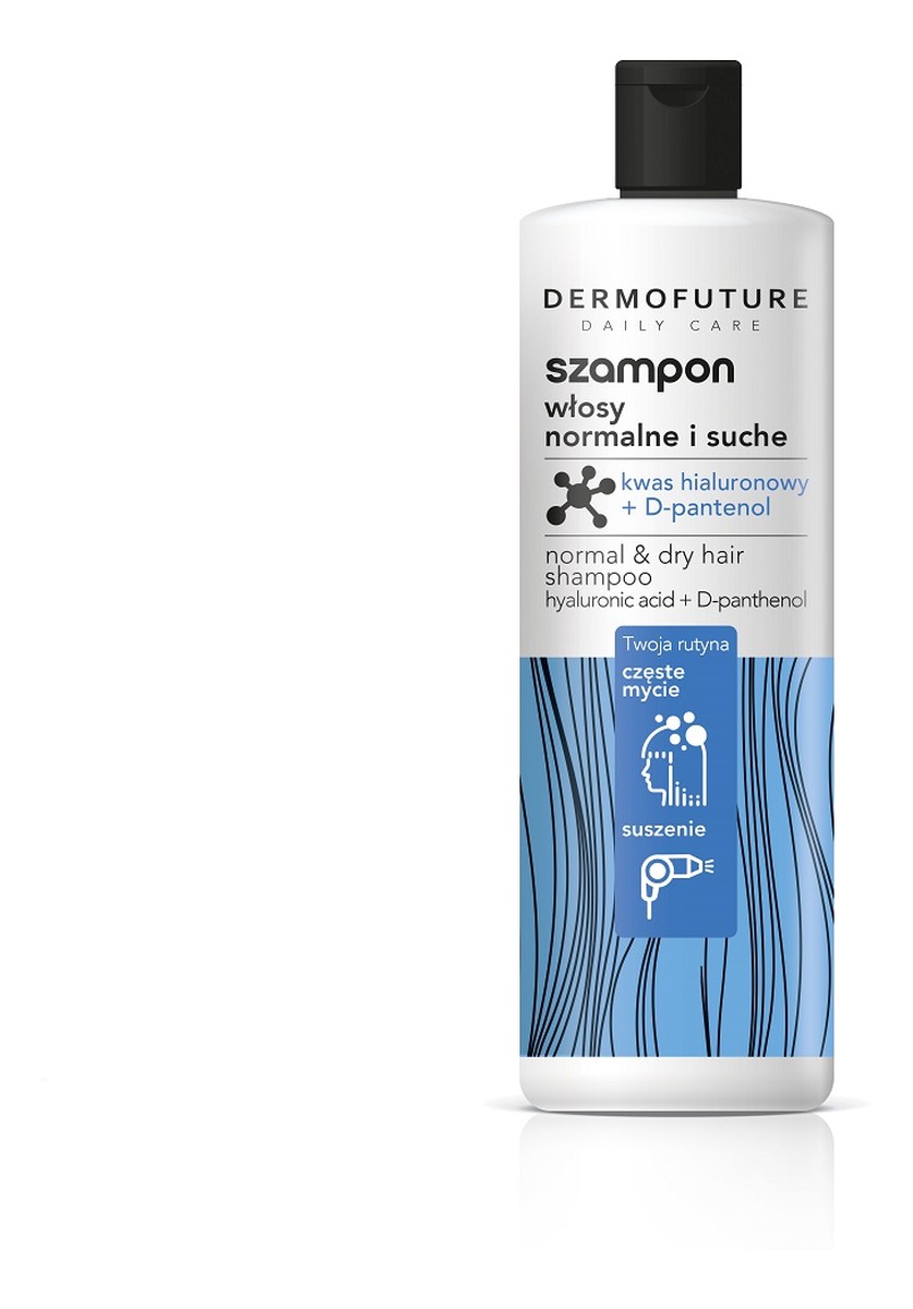 Daily care szampon do włosów normalnych i suchych kwas hialuronowy & d-pantenol