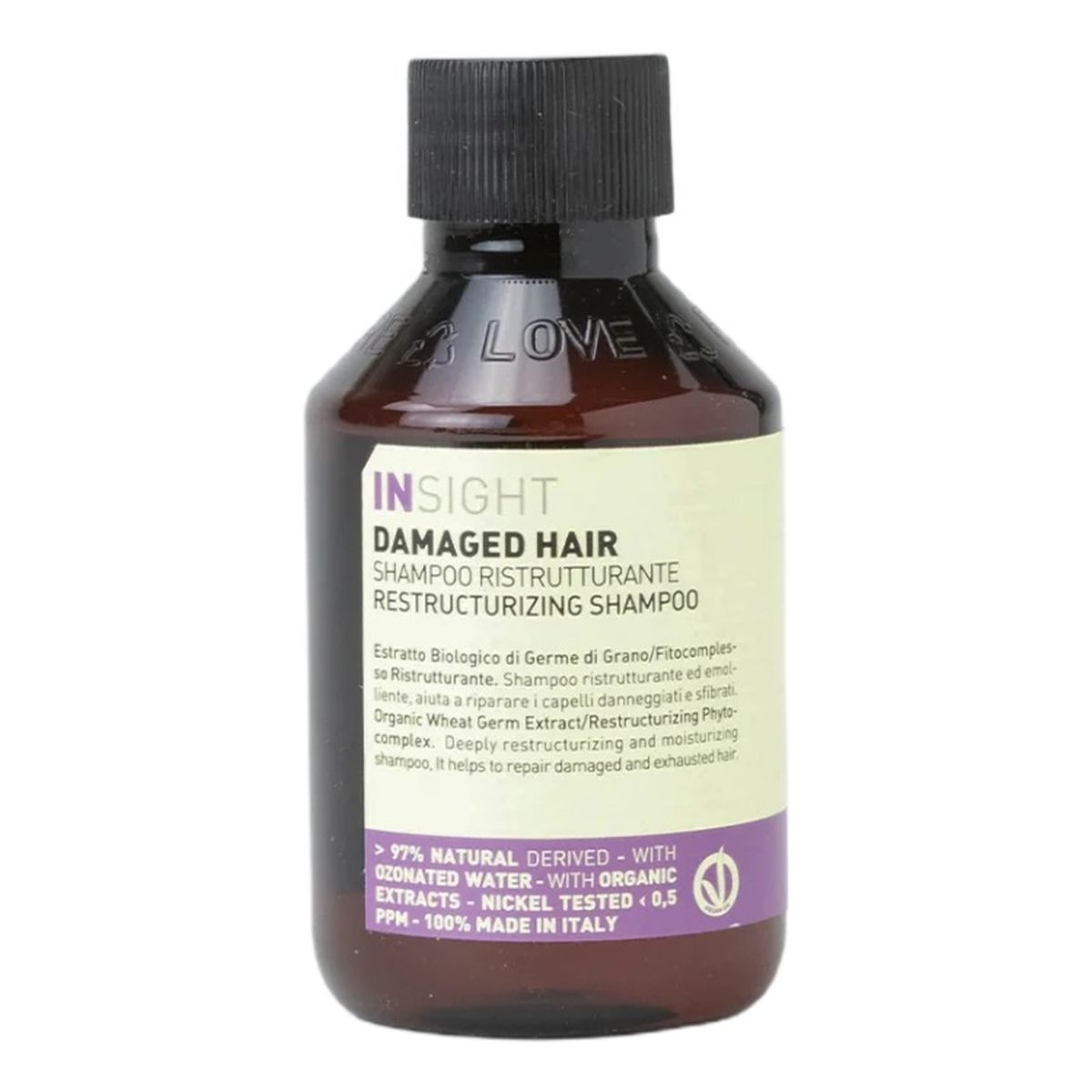 Insight Damaged hair szampon do włosów zniszczonych 100ml