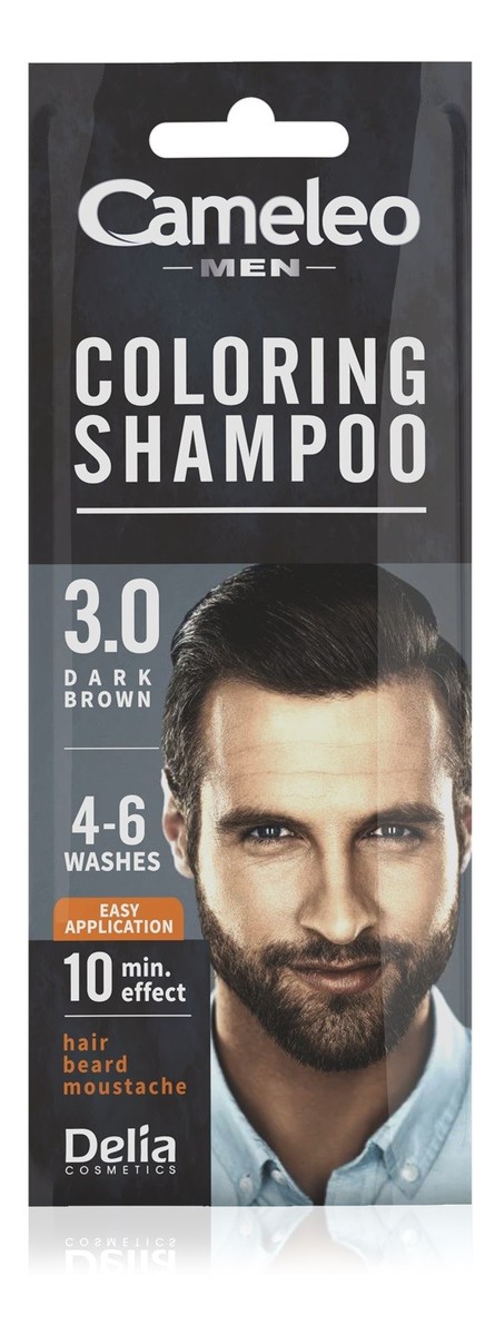 Cameleo men coloring shampoo szampon koloryzujący 3.0 ciemny brąz