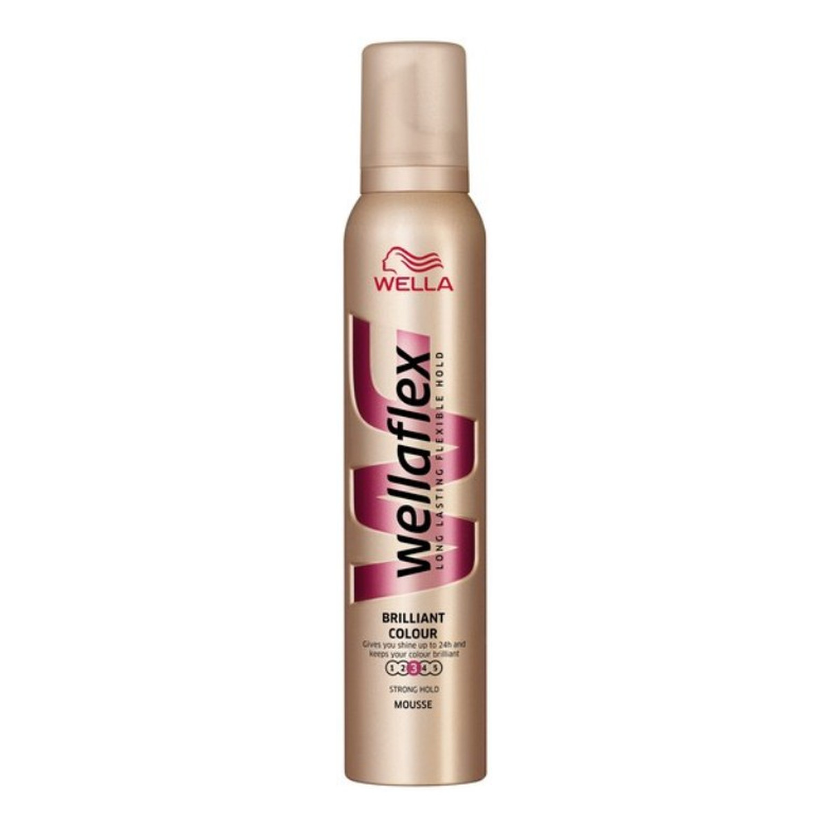 Wella Wellaflex Pianka Do Włosów Lśniący Kolor 200ml