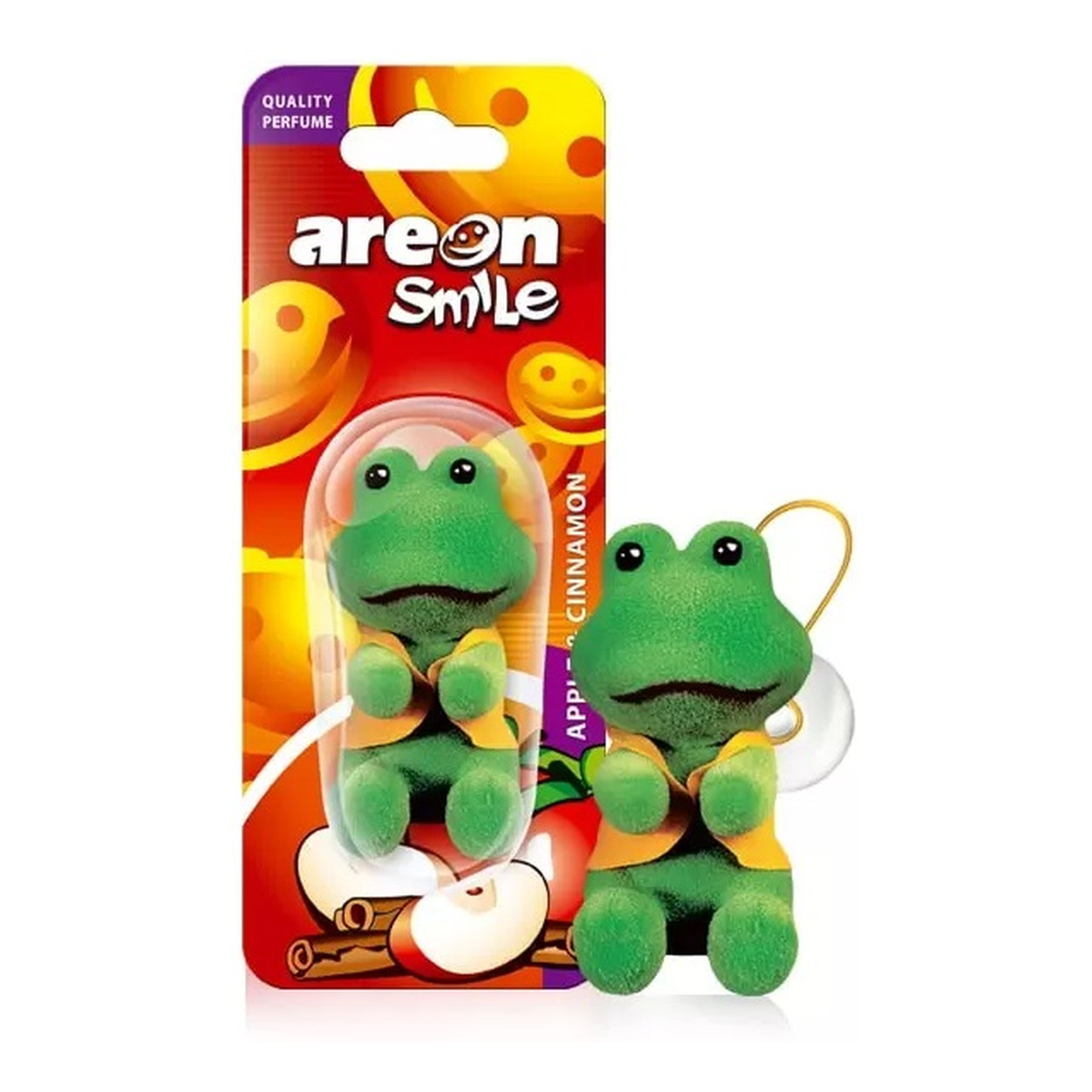 Areon Smile toy odświeżacz do samochodu apple & cinnamon