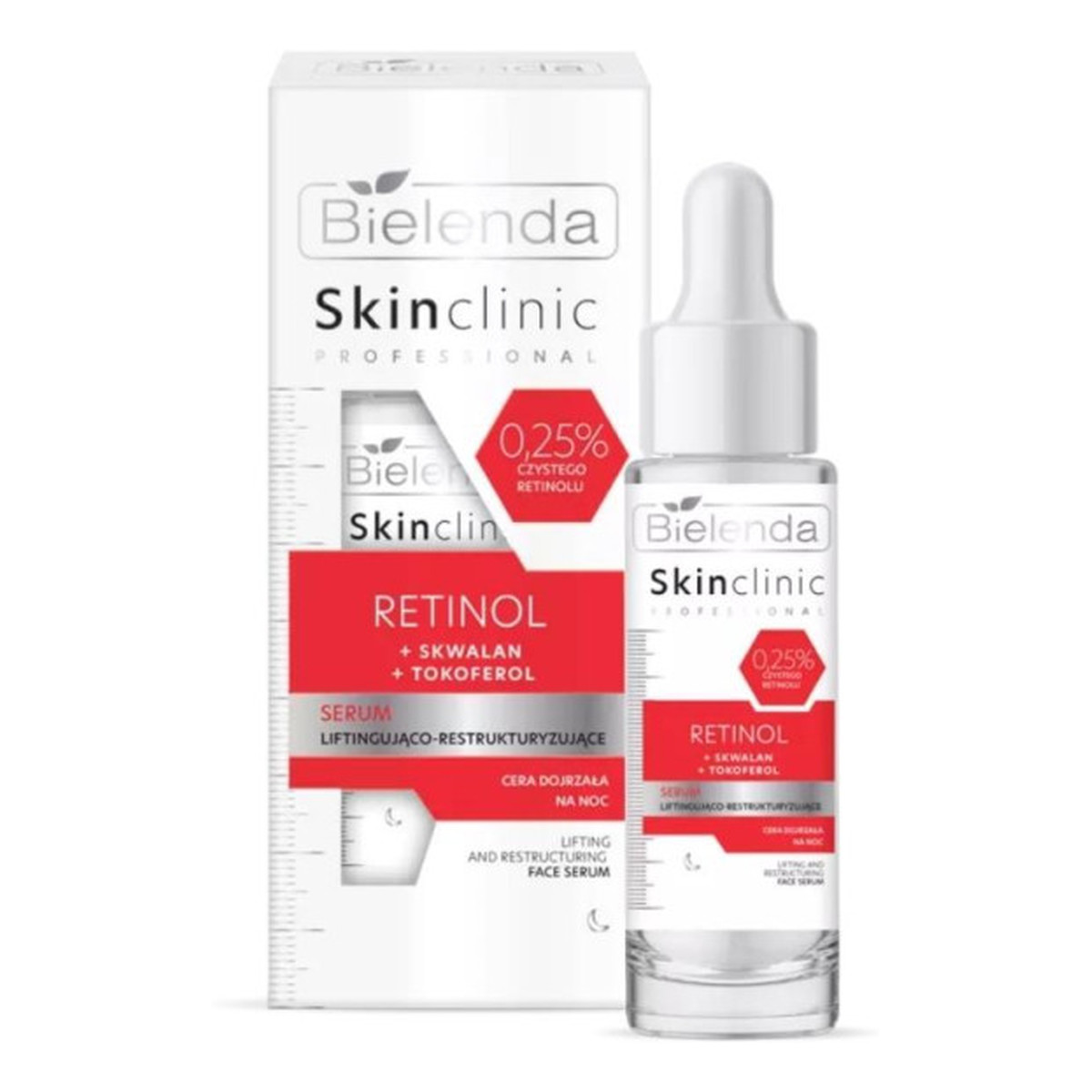 Bielenda Skin Clinic Professional Retinol Serum liftingująco-restrukturyzujące 30ml