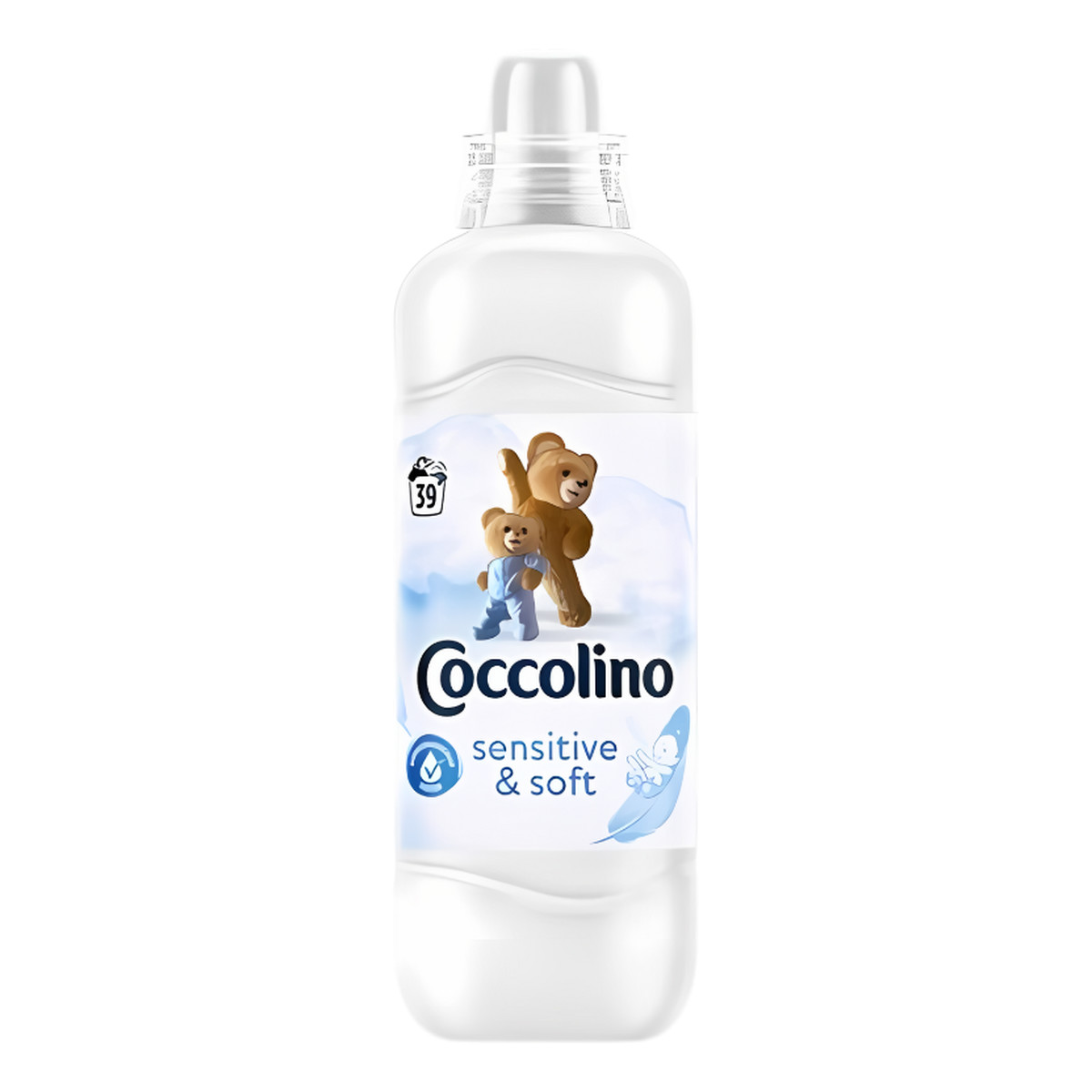 Coccolino Sensitive& Soft Płyn do płukania tkanin (39 prań) 975ml