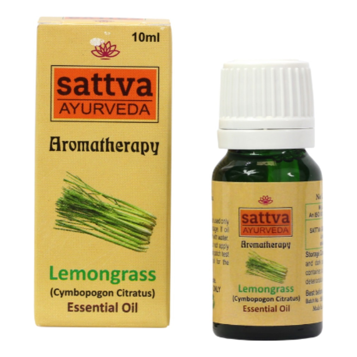 Sattva Aromatherapy Essential Oil Olejek eteryczny leomongrass 10ml