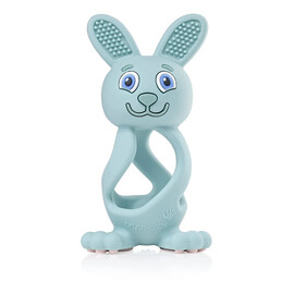 Bobbie bunny teether zabawka-gryzak dla niemowląt eucalyptus green