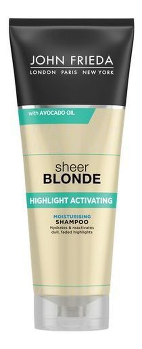 Highlight activating moisturising, szampon nawilżający z olejem z avocado