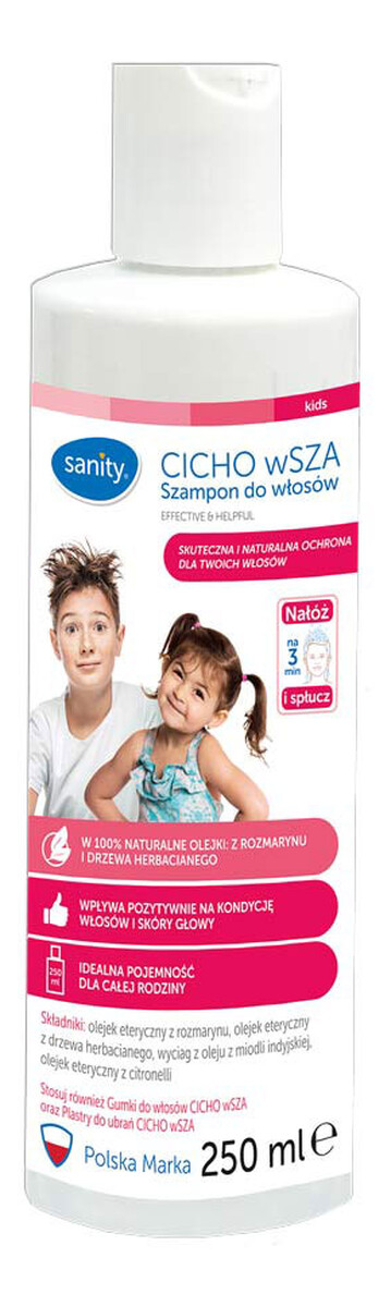 Kids cicho wsza szampon do włosów