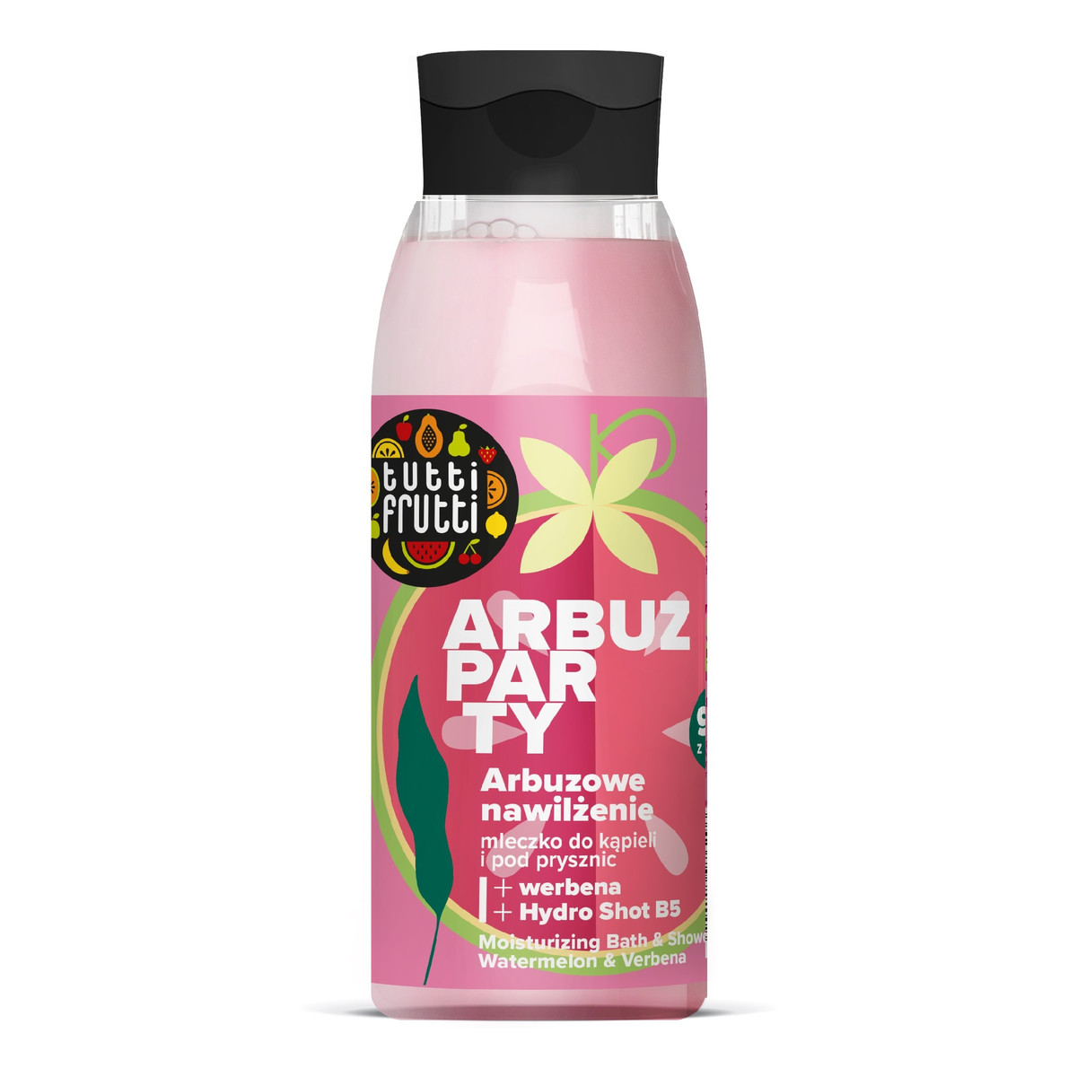 Farmona Tutti Frutti Arbuz Party Mleczko do kapieli i pod prysznic Arbuzowe Nawilzenie 400ml