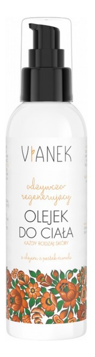 Odżywczo-regenerujący olejek do ciała z olejkiem z pestek moreli