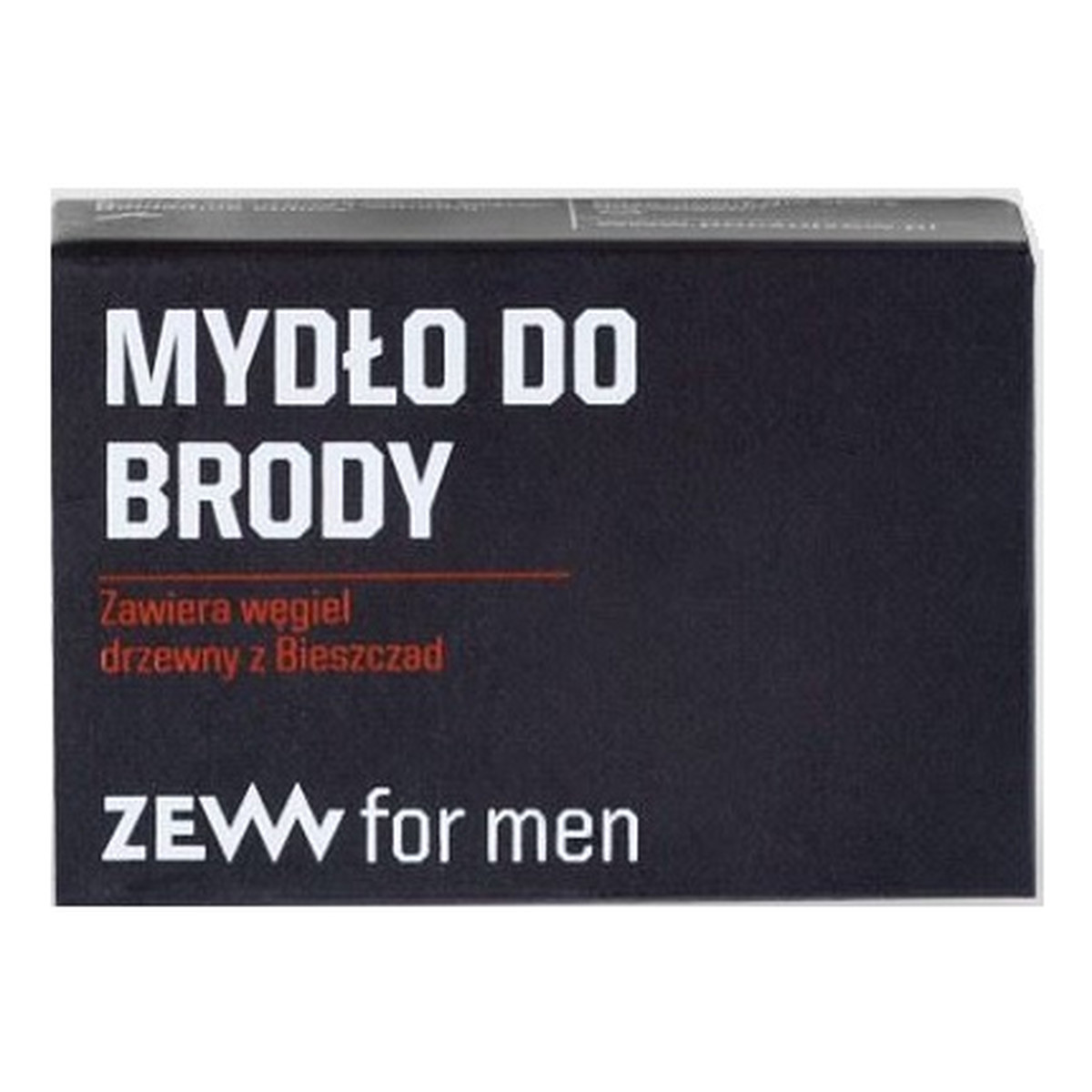 Zew For Men Mydło do brody z węglem drzewnym z bieszczad 85ml