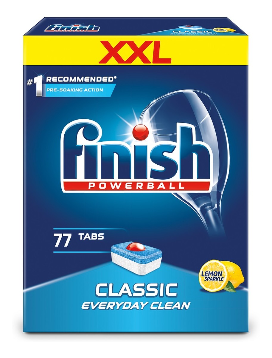 XXL tabletki do zmywarki Lemon Sparkle 77szt