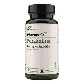 Forskolina 200 mg suplement diety 90 kapsułek