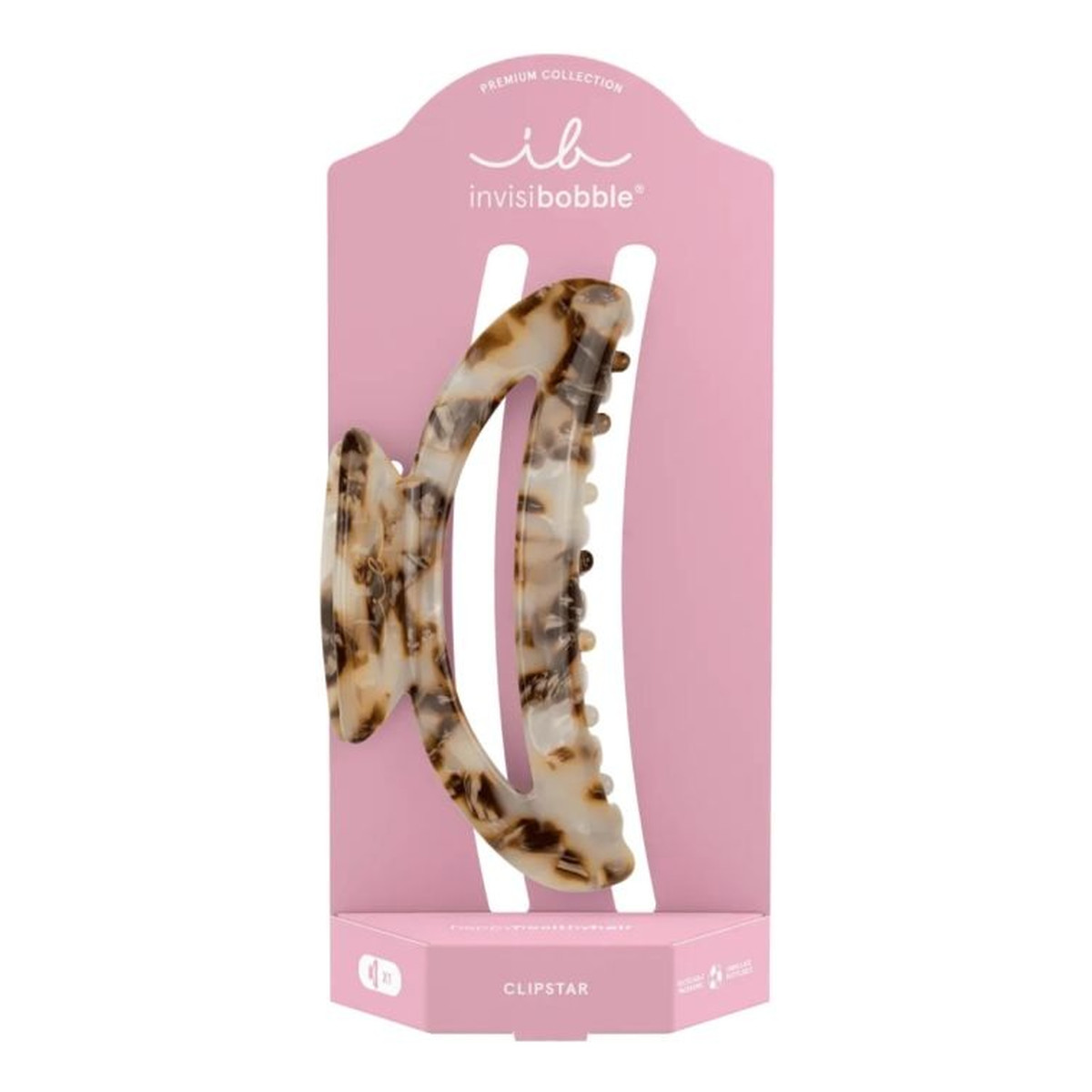 Invisibobble Clipstar Premium klamra do włosów Leo Locks 1szt.