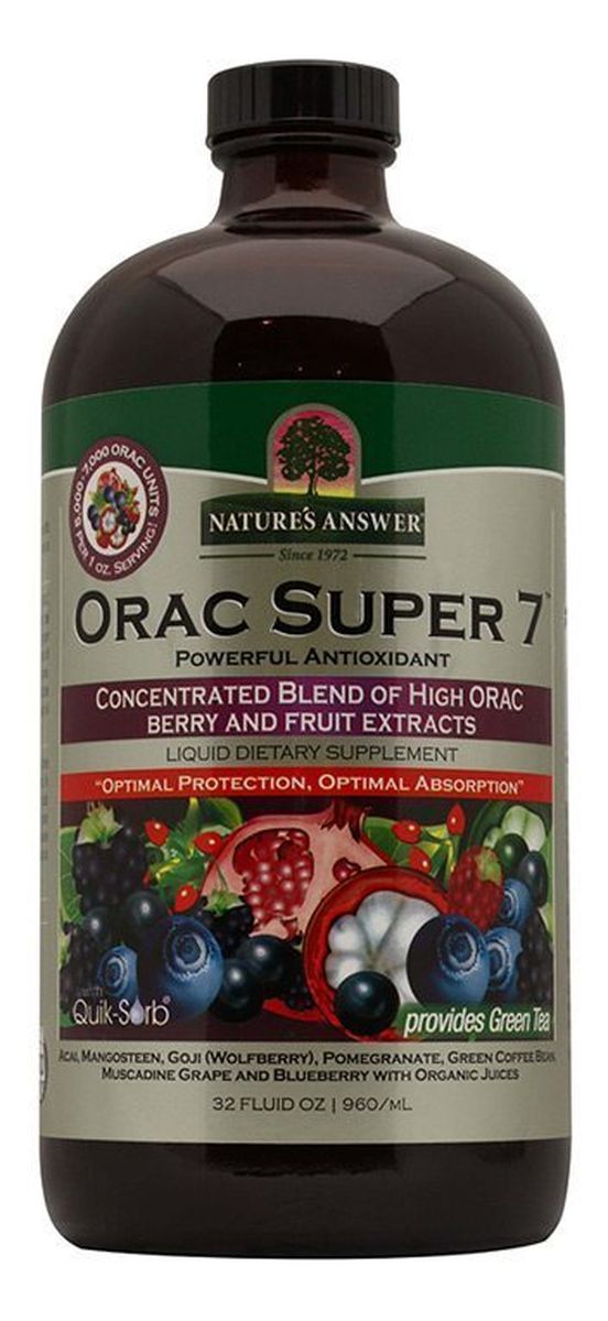 Orac super 7 powerful antioxidant suplement diety