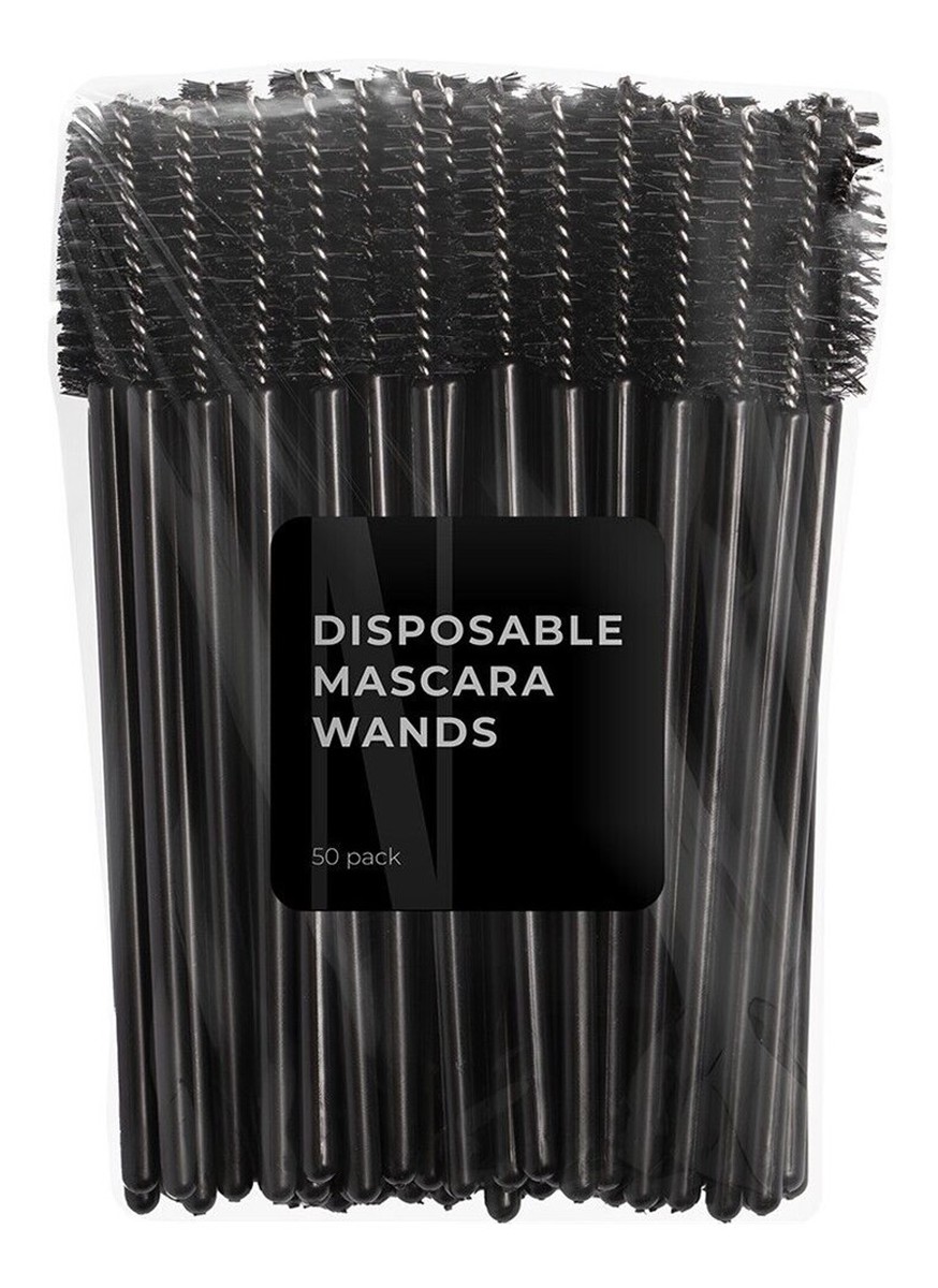 Disposable mascara wands jednorazowe szczoteczki do rzęs i brwi 50szt.