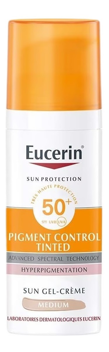 Sun pigment control tinted spf50+ koloryzujący fluid przeciw przebarwieniom medium