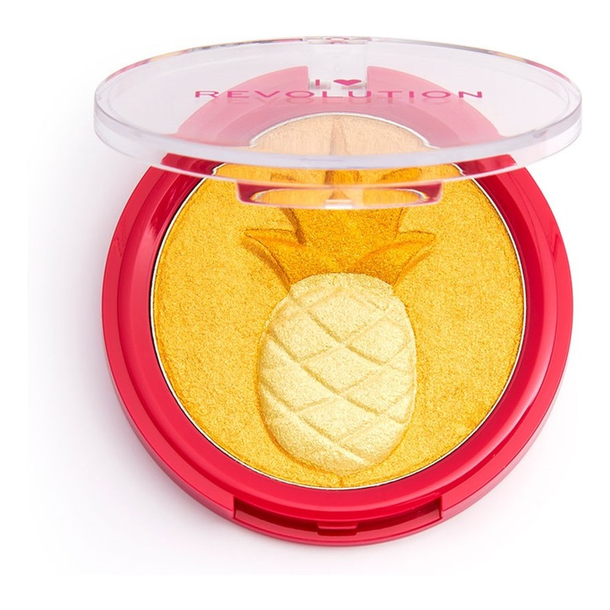 Makeup Revolution I heart revolution rozświetlacz do twarzy fruity highlighter pineapple