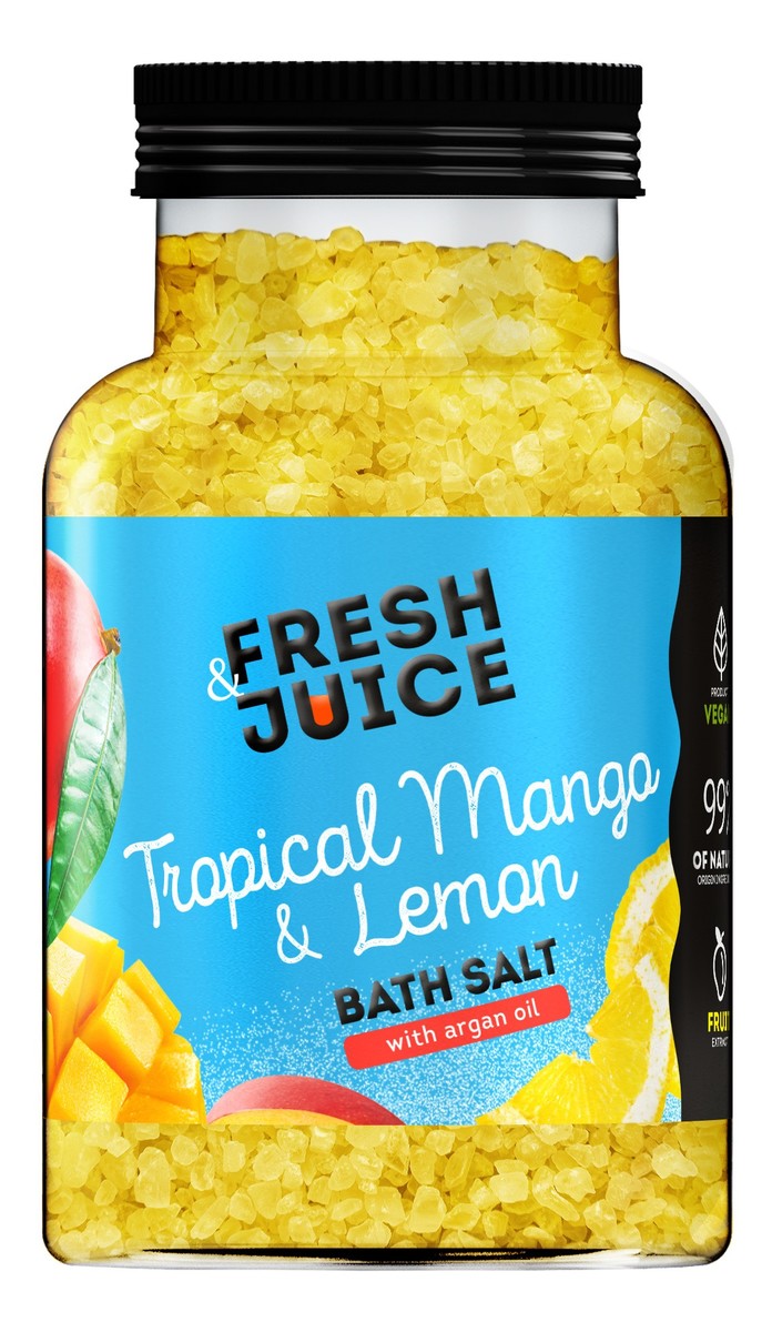 Fresh juice sól do kąpieli tropikalne mango i cytryna