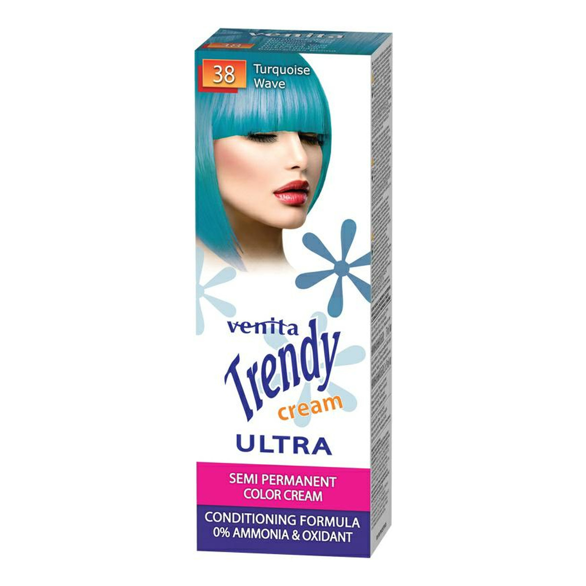 Venita Trendy Cream Ultra Krem do koloryzacji włosów 75ml