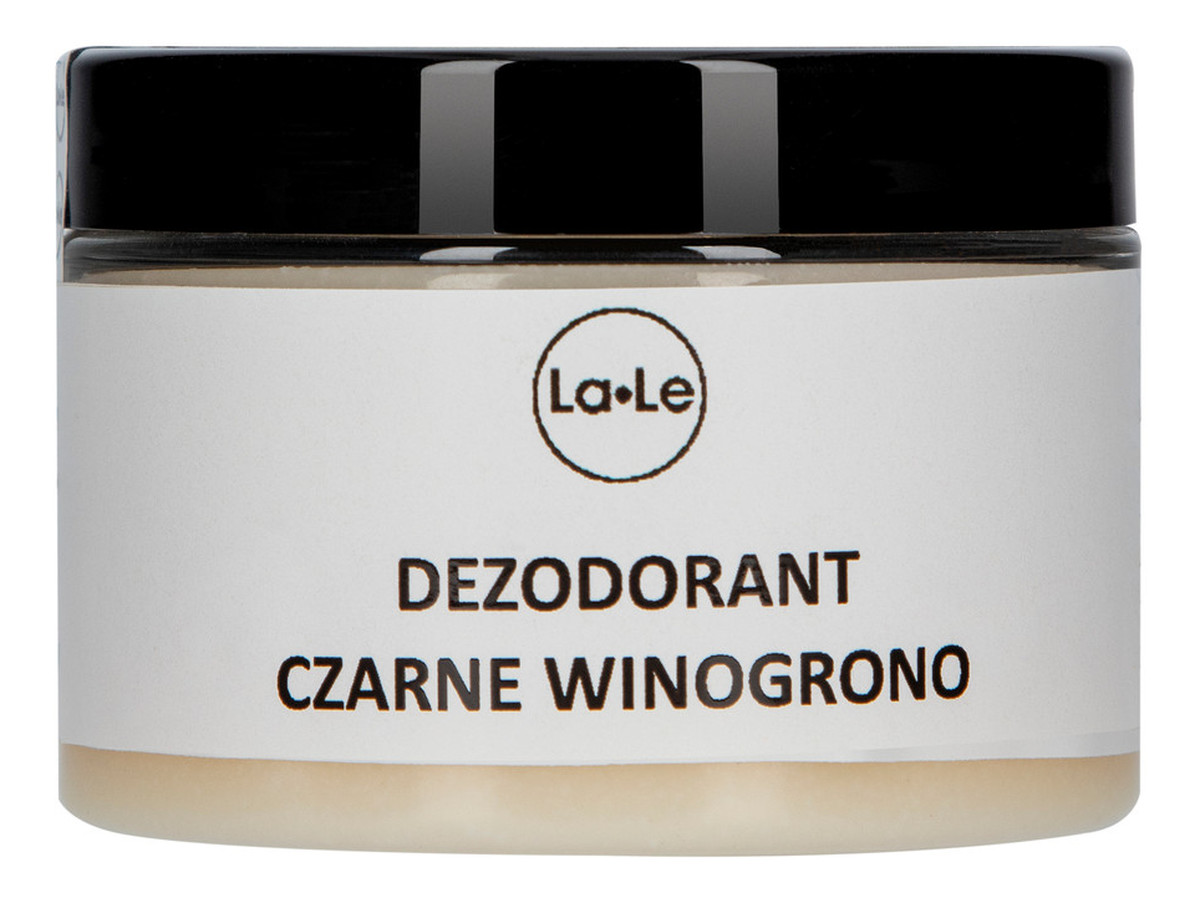 Dezodorant ekologiczny w kremie z olejkiem czarne winogrono