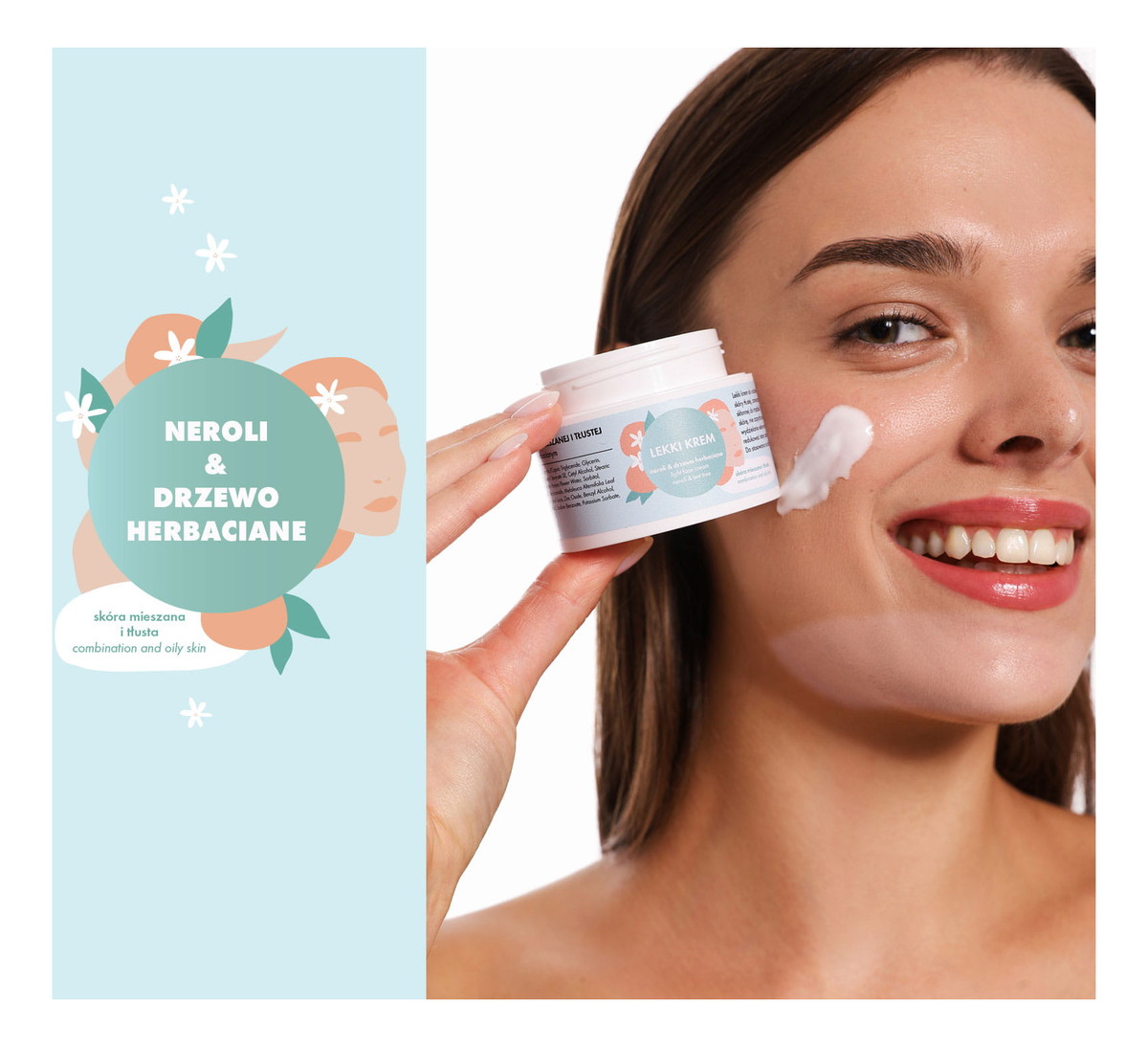 Lekki krem Neroli & Drzewo herbaciane