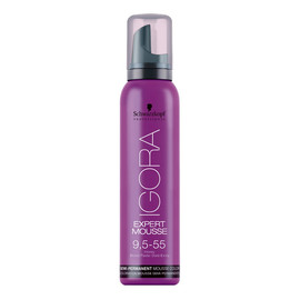 Igora expert mousse koloryzująca pianka do włosów 9.5-55 miodowy