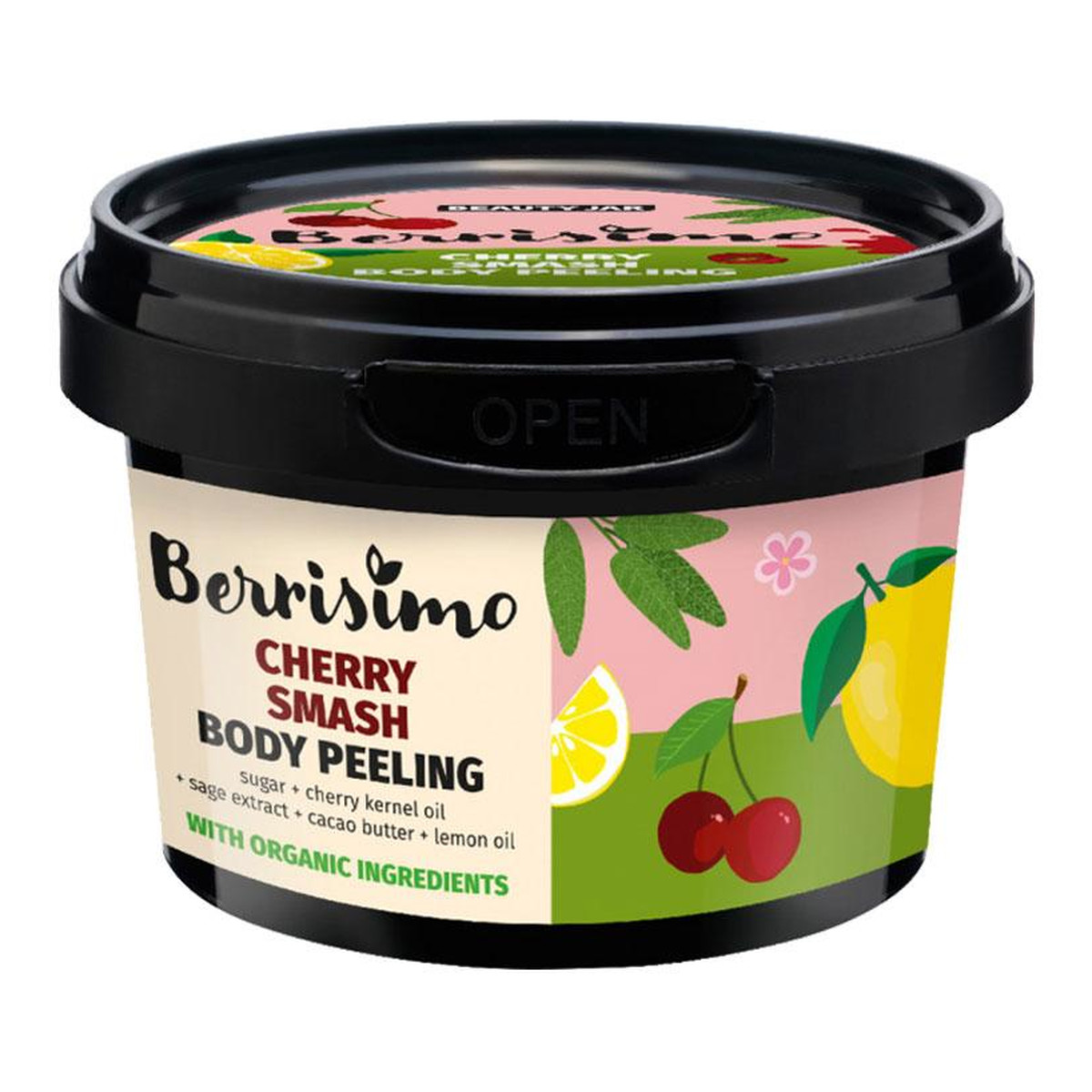 Beauty Jar Berrisimo cherry smash peeling do ciała 300g