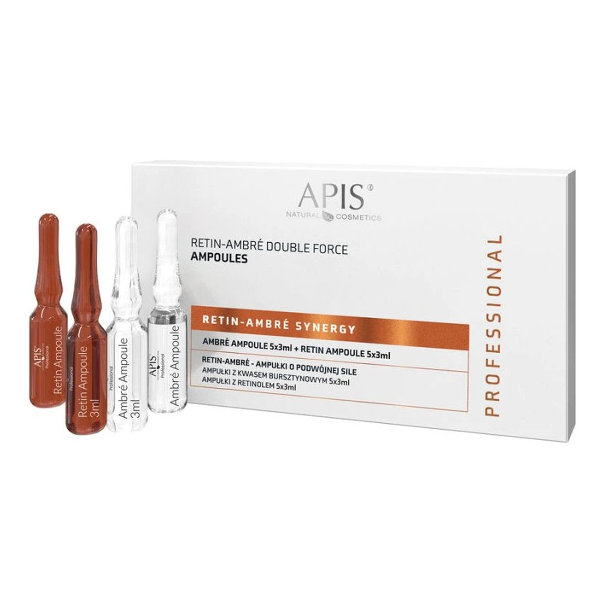 Apis Retin - Ambre Synergy Ampułki O Podwójnej Sile 10x3ml