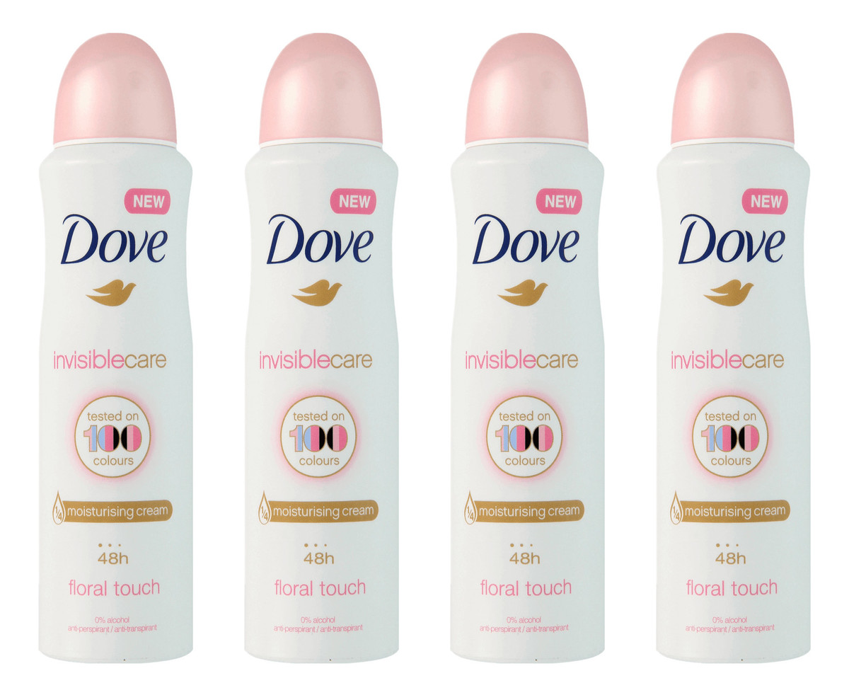 FLORAL TOUCH dezodorant damski spray 4szt.