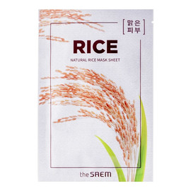 The saem natural mask sheet maska na tkaninie rice