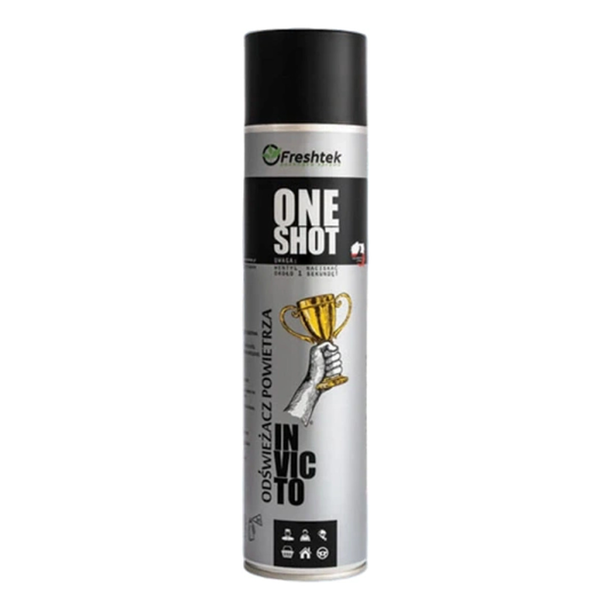 Freshtek One Shot Odświeżacz powietrza Invictus 600ml