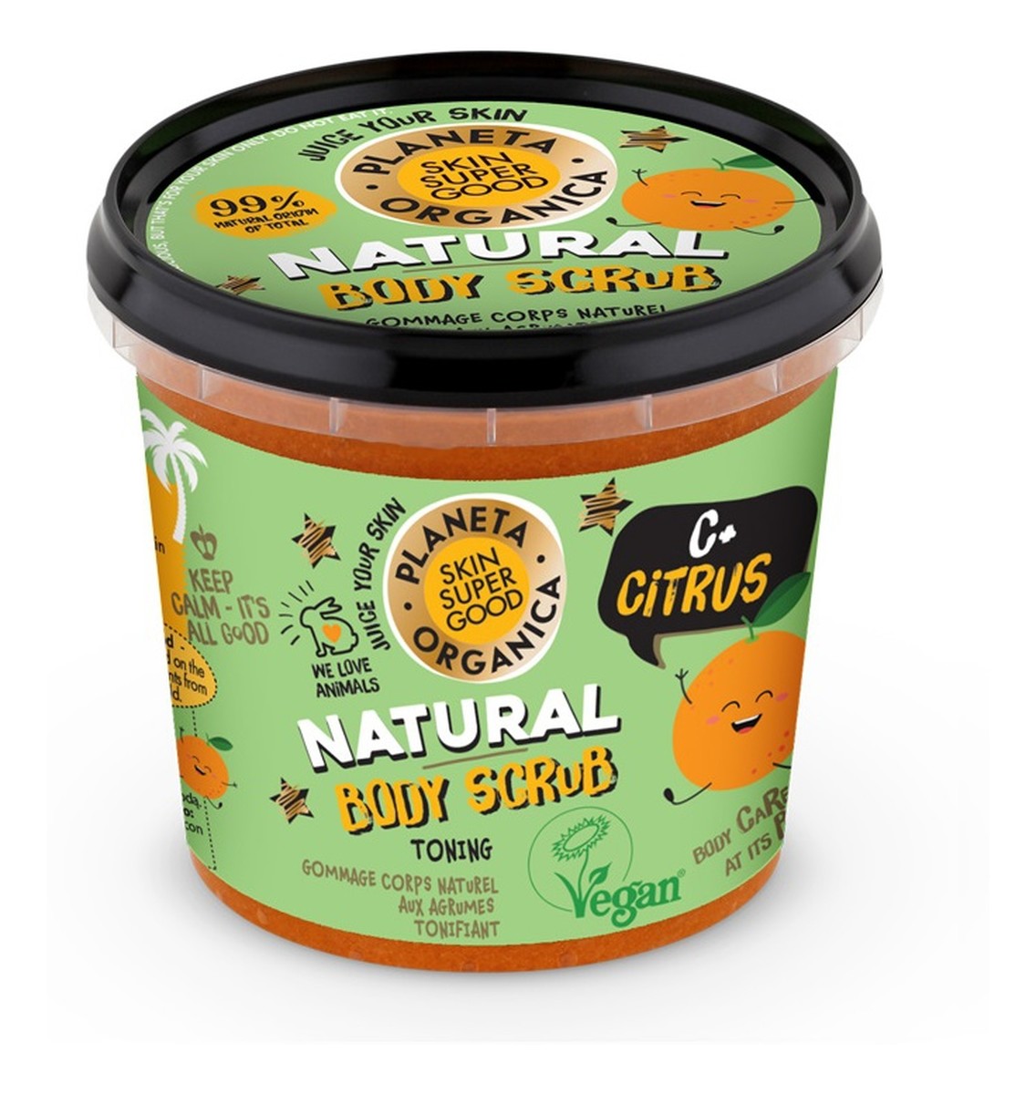 Naturalny scrub do ciała C+Citrus