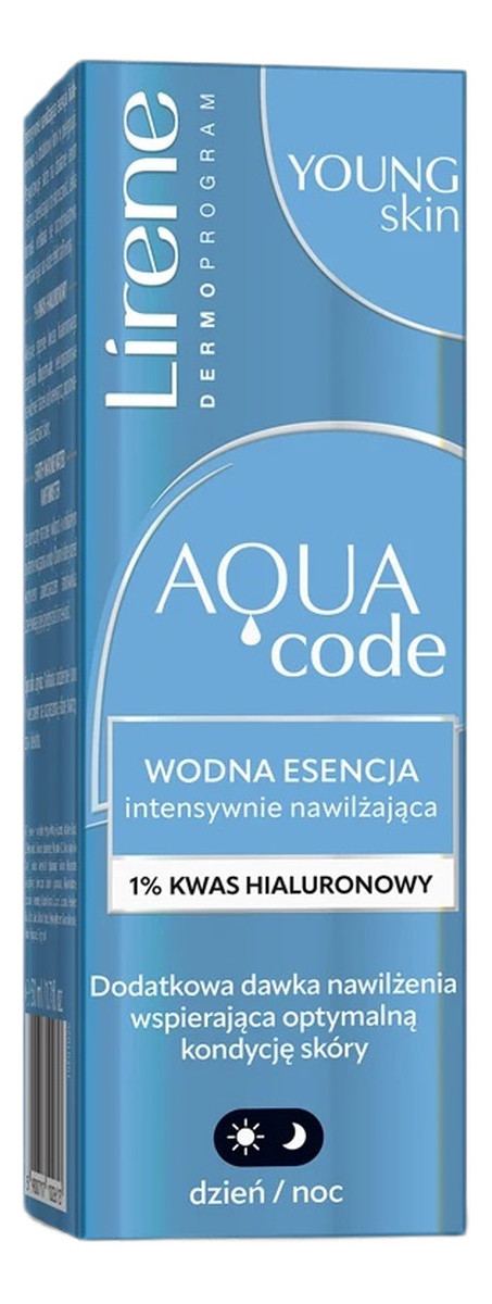 wodna esencja intensywnie nawilżająca