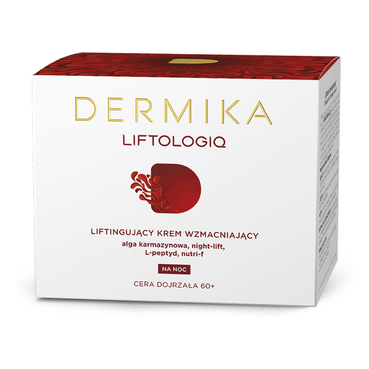 Dermika Liftologiq 60+ Liftingujący Krem Wzmacniający Na Noc 50ml