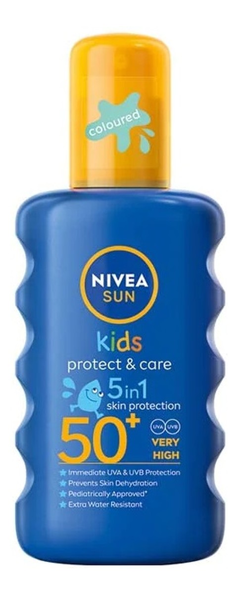 Sun kids protect & care nawilżający spray ochronny na słońce dla dzieci spf50