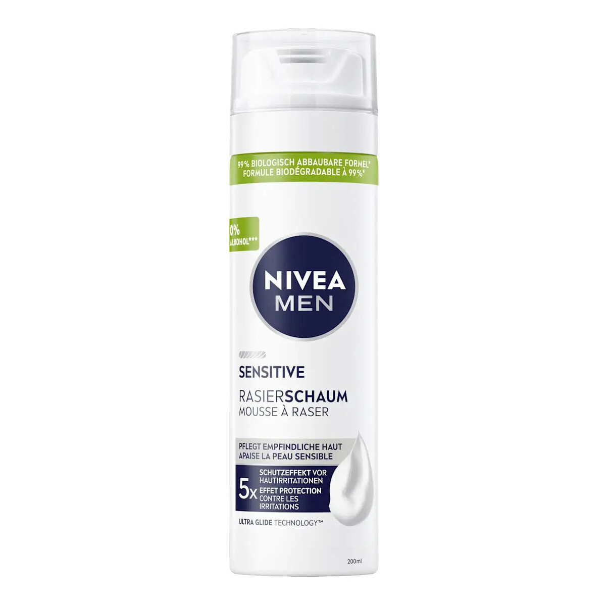 Art.rozne MK Nivea men pianka d/g sensitive odżywcza&