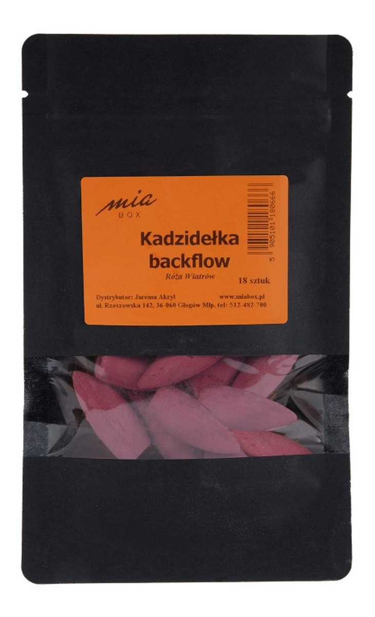 Kadzidełka Stożkowe Backflow - Roża Wiatrów 18szt