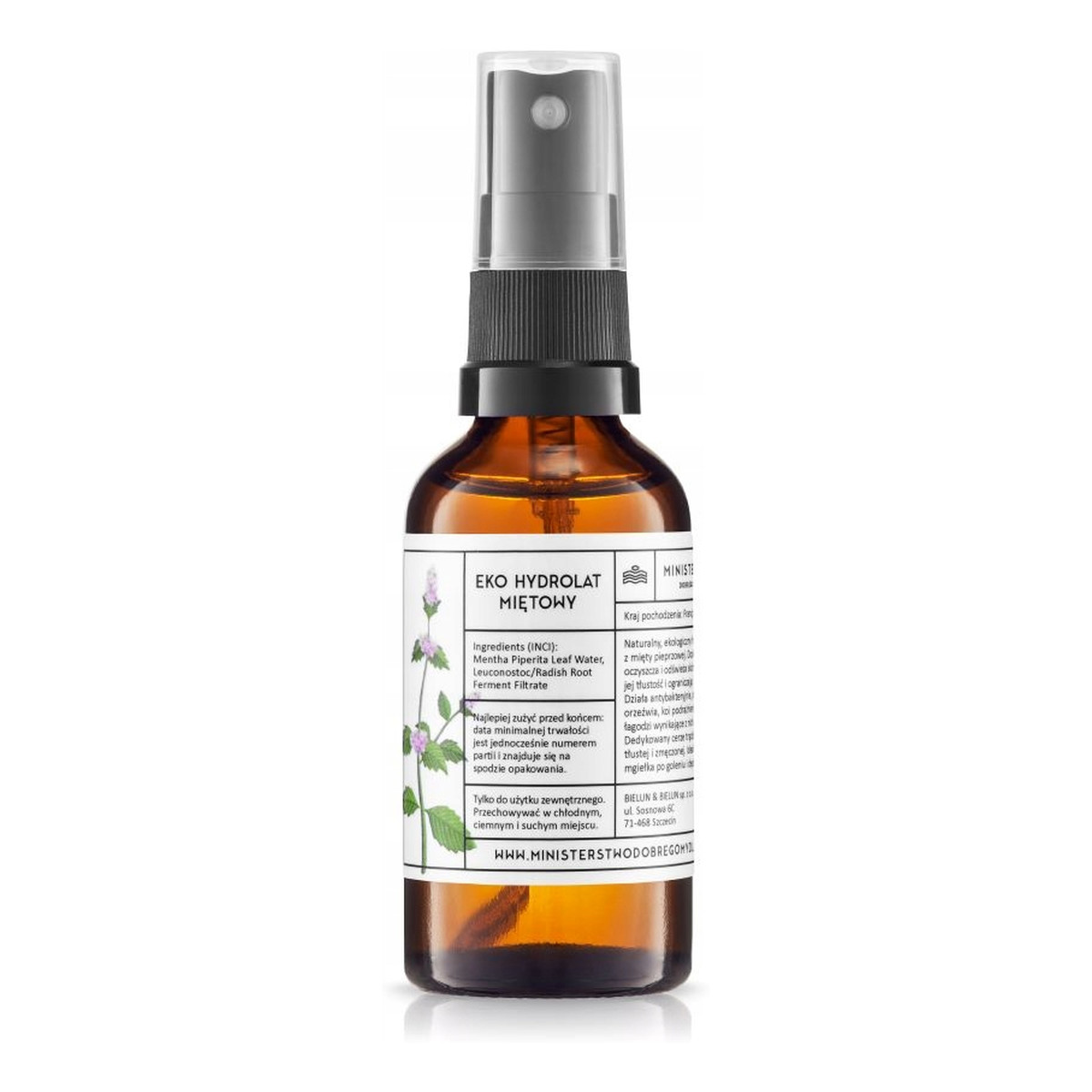 Ministerstwo Dobrego Mydła Hydrolat Mięta 50ml