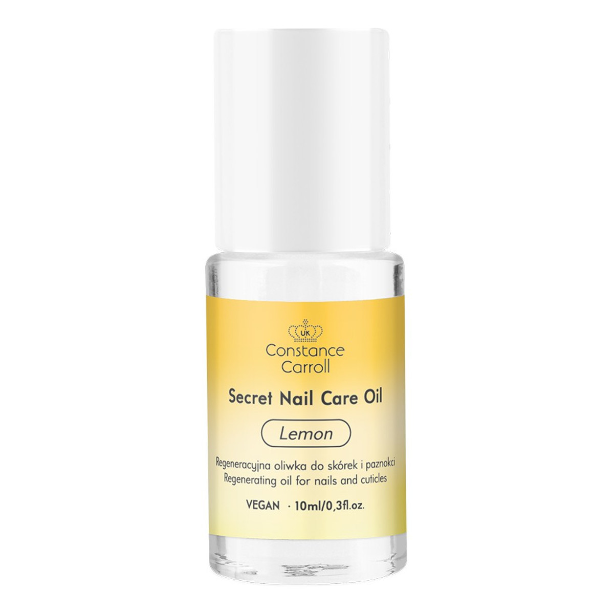 Constance Carroll Secret Nail Care Oil Regeneracyjna Oliwka do skórek i paznokci - Lemon 10ml