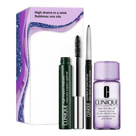 Zestaw High Drama In A Wink High Impact Mascara Black 7ml + Quickliner For Eyes Intense + Makeup Remover