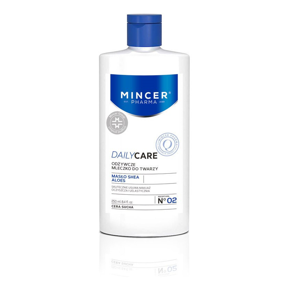 Mincer Pharma Daily Care Odżywcze Mleczko Do Twarzy No02 250ml