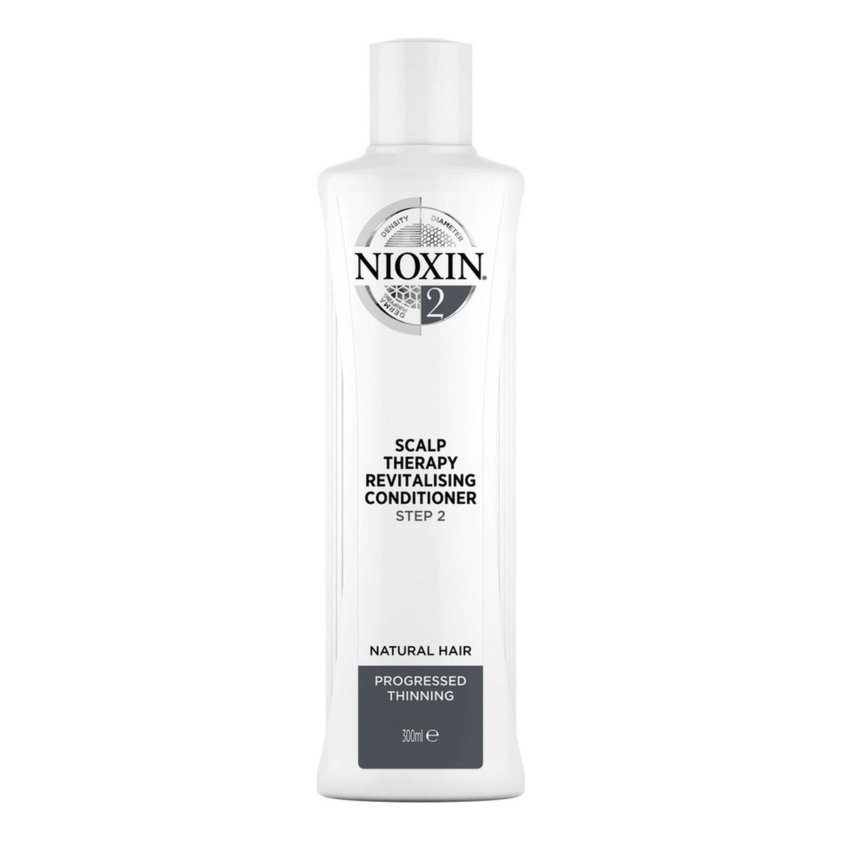 Nioxin System 2 scalp therapy revitalising conditioner odżywka do włosów naturalnych znacznie przerzedzonych 300ml